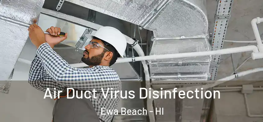 Air Duct Virus Disinfection Ewa Beach - HI